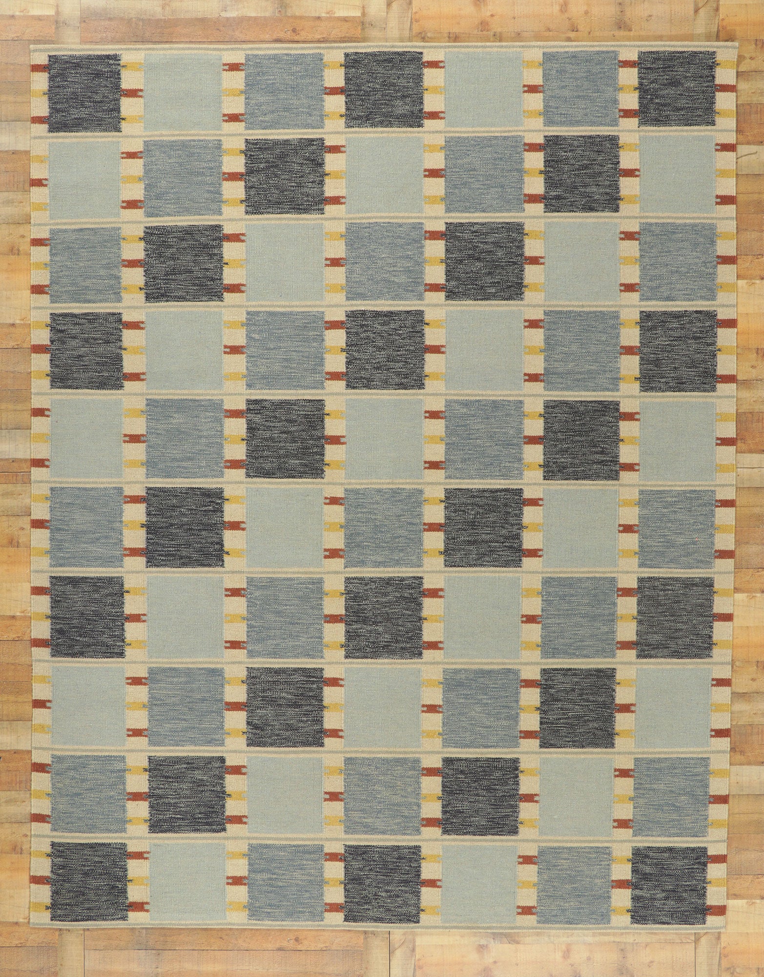 9 x 12 Swedish Inspired Kilim Rug 30852