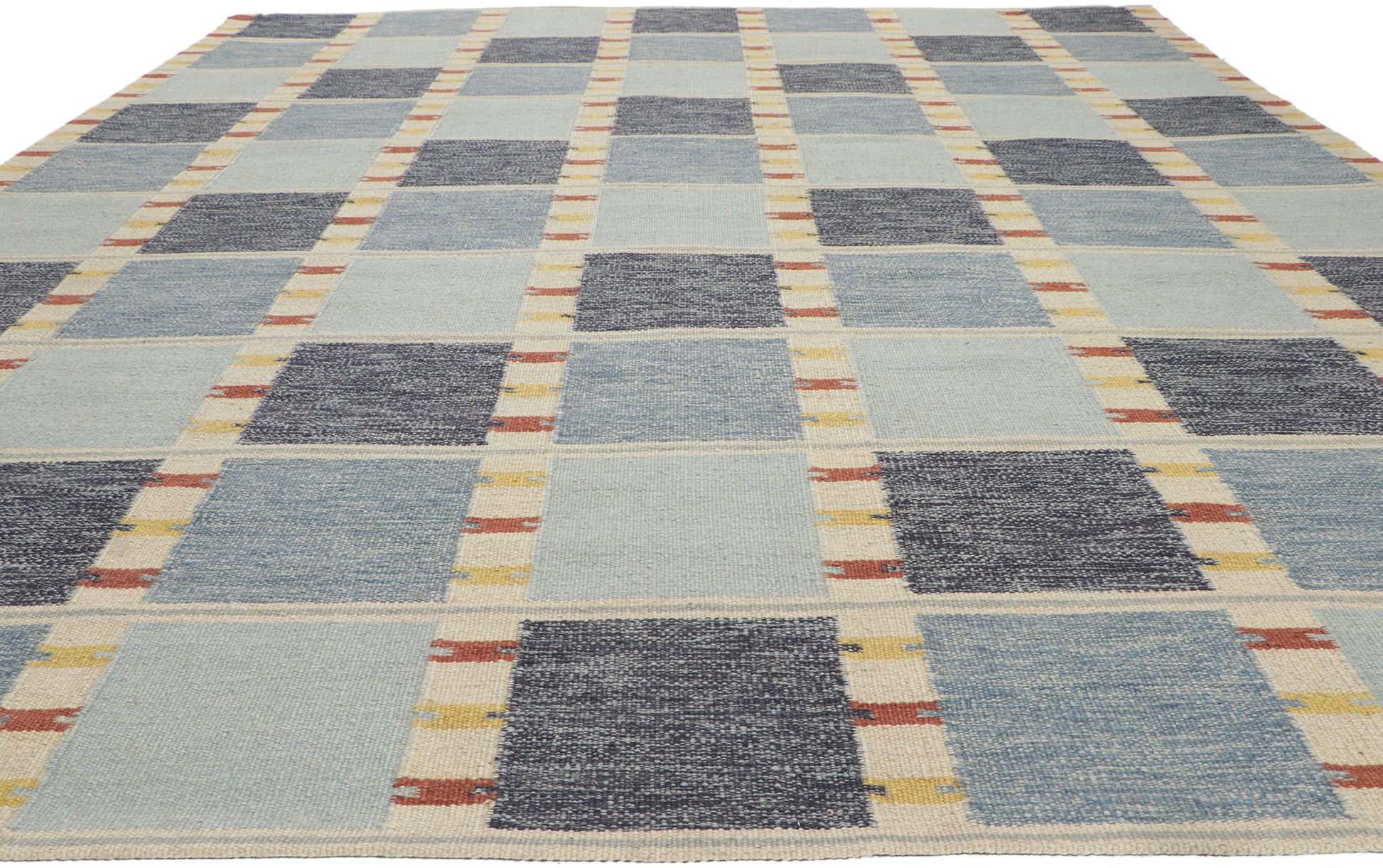 9 x 12 Swedish Inspired Kilim Rug 30852