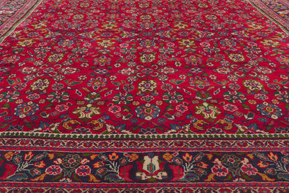 9 x 12 Vintage Persian Mahal Rug 61095