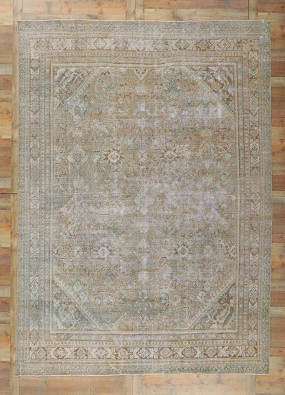 9 x 13 Antique Persian Mahal Rug 61170