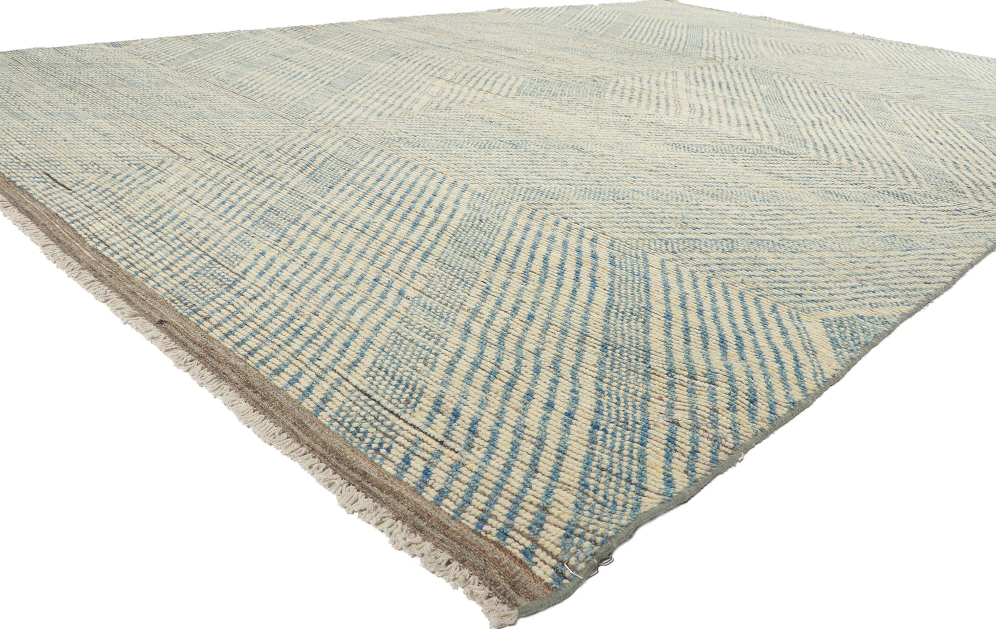 9 x 13 Contemporary Moroccan Rug 80953