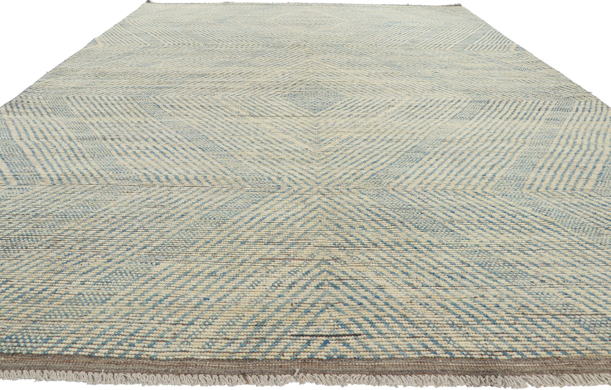 9 x 13 Contemporary Moroccan Rug 80953