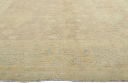 9 x 13 Vintage-Inspired Oushak Rug 80186