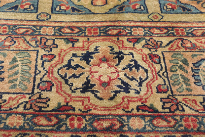 9 x 13 Vintage Persian Mahal Rug 61198