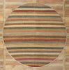 9 x 9 Modern Striped Round Area Rug 30300