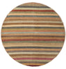 9 x 9 Modern Striped Round Area Rug 30300