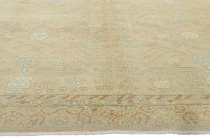 9 x 10 Turkish Khotan Rug 51624