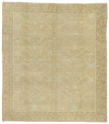 9 x 10 Turkish Khotan Rug 51624