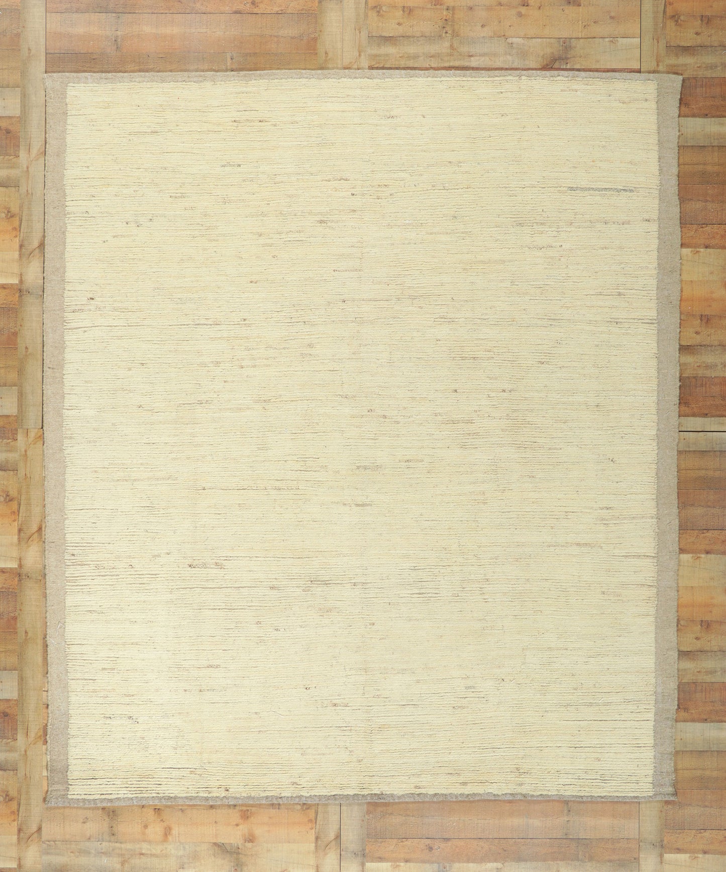 9 x 10 Natural Moroccan Rug 80798
