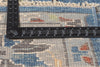 9 x 11 Colorful Blue Oushak Rug 80990