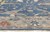 9 x 11 Colorful Blue Oushak Rug 80990
