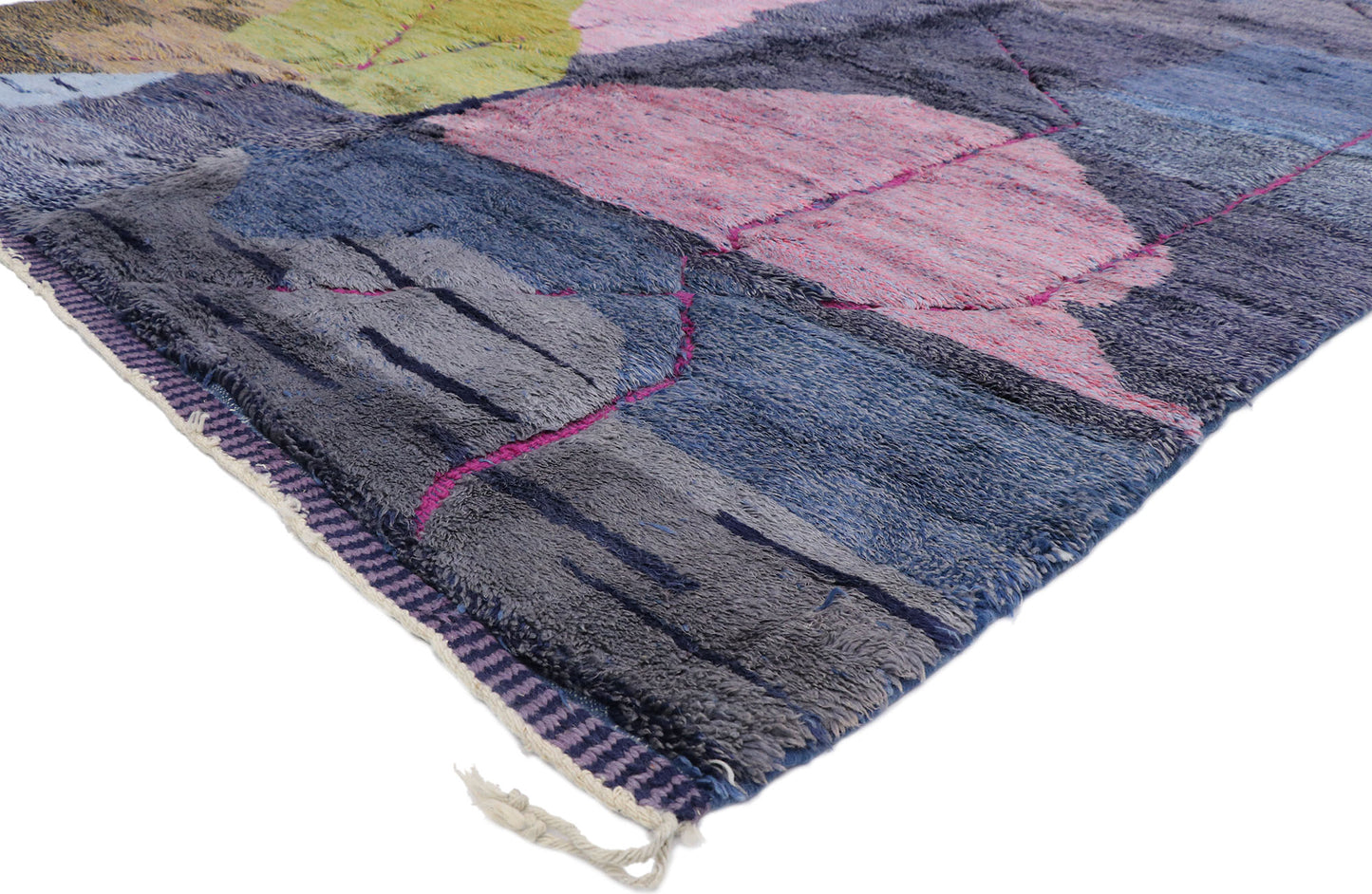 9 x 11 Colorful Beni Mrirt Moroccan Rug 21101
