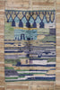 9 x 11 Modern Beni Mrirt Moroccan Rug 21117