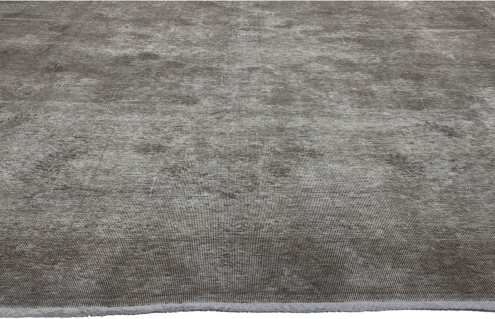 9 x 11 Vintage Persian Overdyed Rug 78592