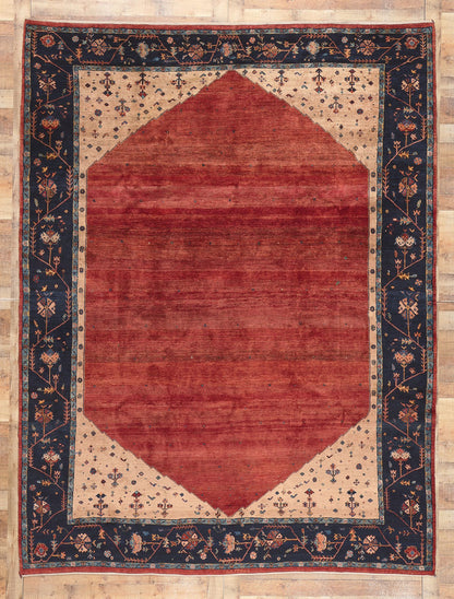 9 x 11 Vintage Persian Gabbeh Rug 78567