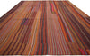 9 x 11 Vintage Turkish Striped Kilim Rug 60647