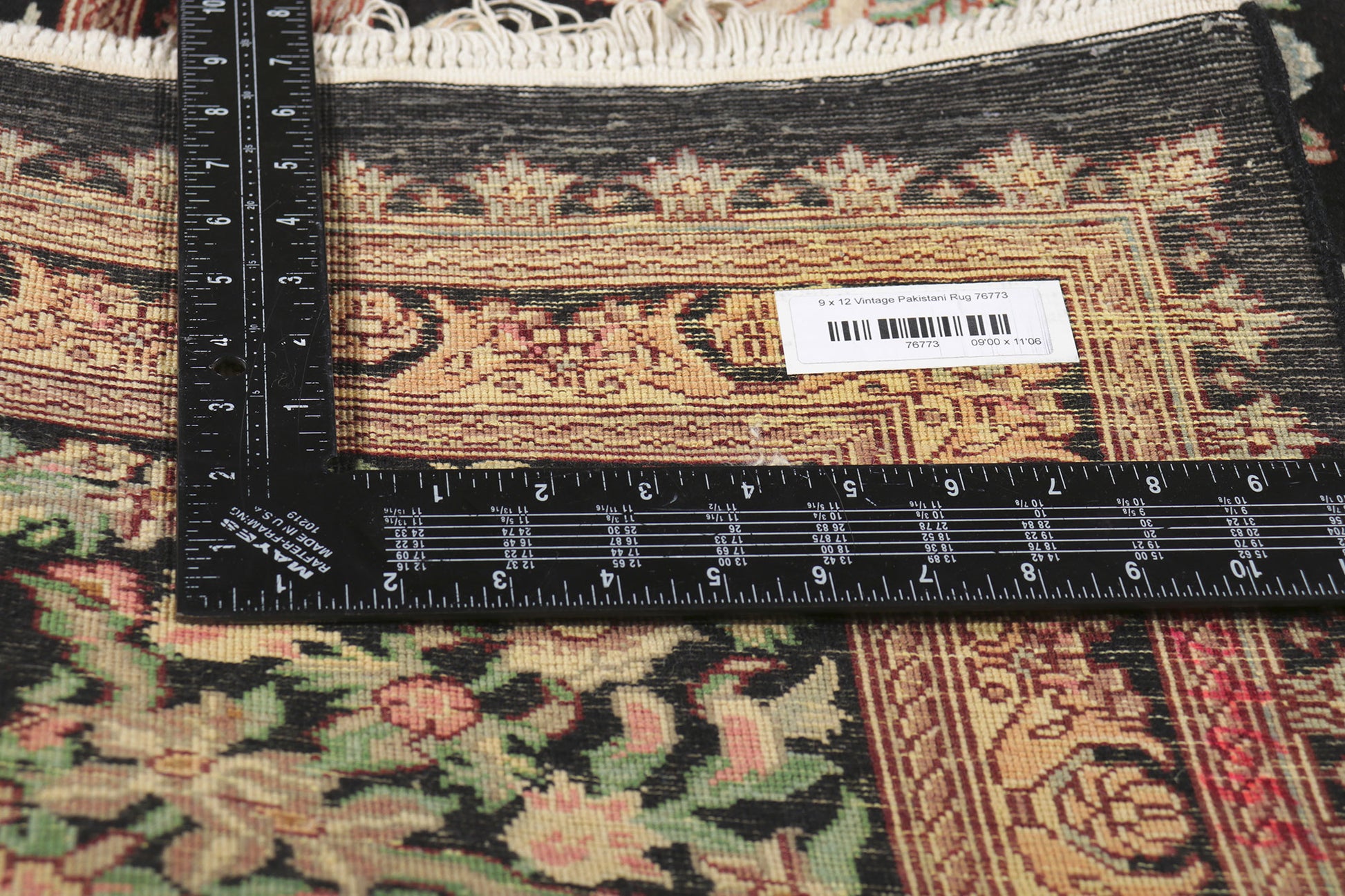 9 x 12 Vintage French Aubusson Style Rug 76773
