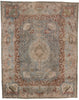 9 x 11 Vintage Persian Kashan Rug 78586