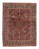9 x 12 Antique Persian Sarouk Rug 76934