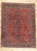 9 x 12 Antique Persian Sarouk Rug 78544