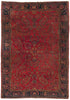 9 x 12 Antique Persian Sarouk Mohajeran Rug 78460