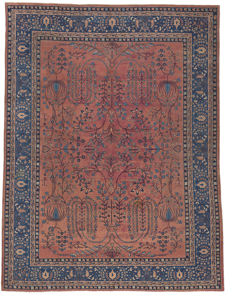 9 x 12 Antique Turkish Sparta Rug 74998