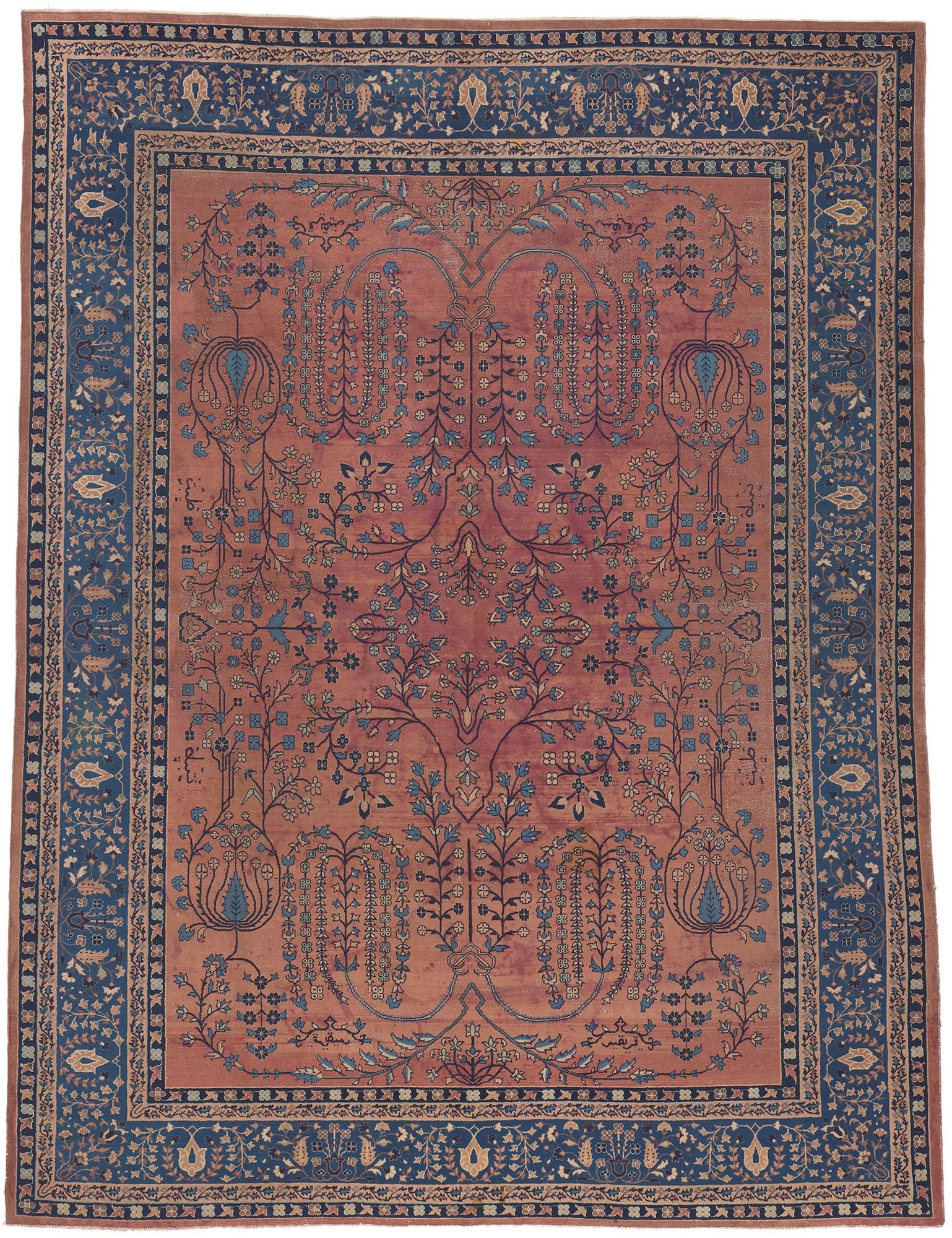 9 x 12 Antique Turkish Sparta Rug 74998