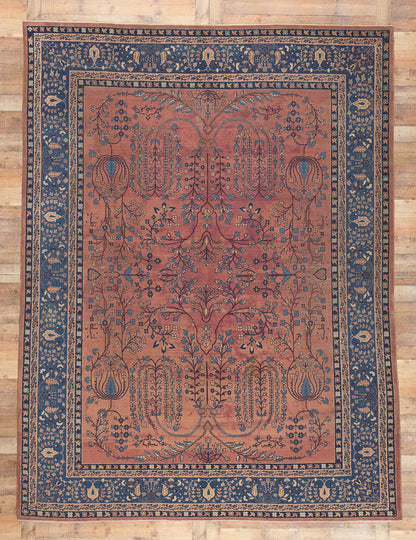 9 x 12 Antique Turkish Sparta Rug 74998
