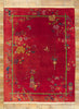 9 x 12 Antique Chinese Art Deco Rug 78314