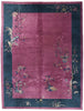 9 x 12 Antique Chinese Art Deco Rug 77629