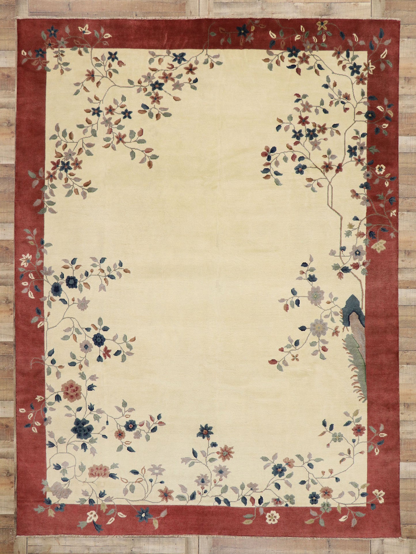 9 x 12 Chinese Art Deco Rug 30569