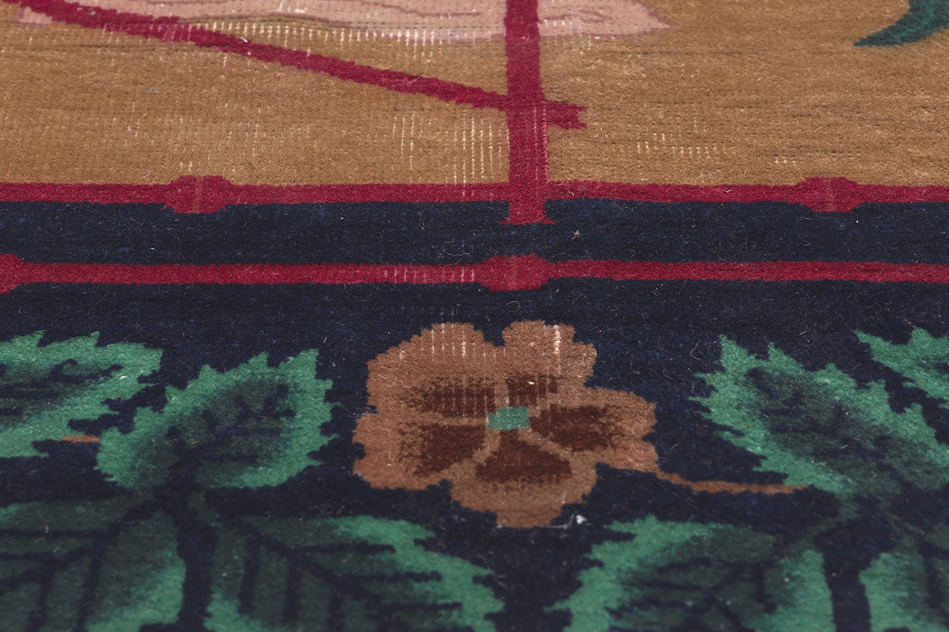9 x 12 Antique Chinese Art Deco Rug 78614