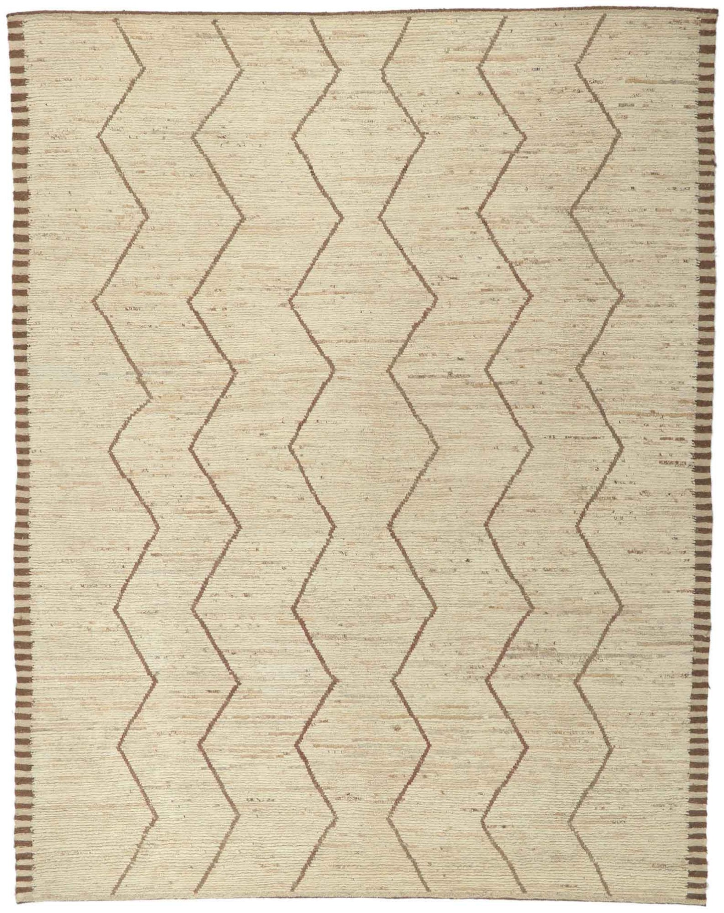 9 x 12 Earth-Tone Moroccan Rug 80808