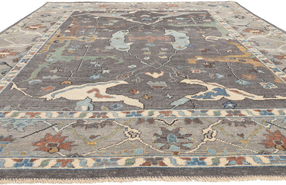 9 x 12 Modern Oushak Rug 80991