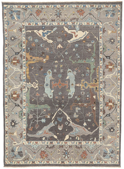9 x 12 Modern Oushak Rug 80991