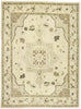 9 x 12 Earth-Tone Turkish Oushak Rug 52924