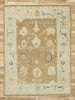 9 x 12 Pastel Turkish Oushak Rug 52823