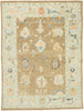 9 x 12 Pastel Turkish Oushak Rug 52823