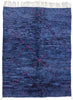 9 x 12 Modern Blue Beni Mrirt Moroccan Rug 21106