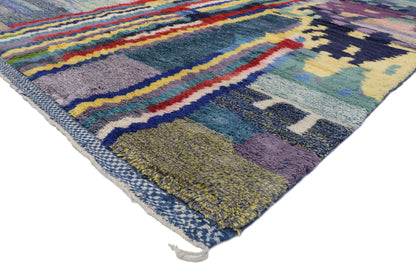 9 x 12 Modern Beni Mrirt Moroccan Rug 21139