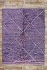 9 x 12 Modern Purple Beni Mrirt Moroccan Rug 21138