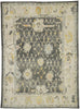 9 x 12 Earth-Tone Turkish Oushak Rug 52643