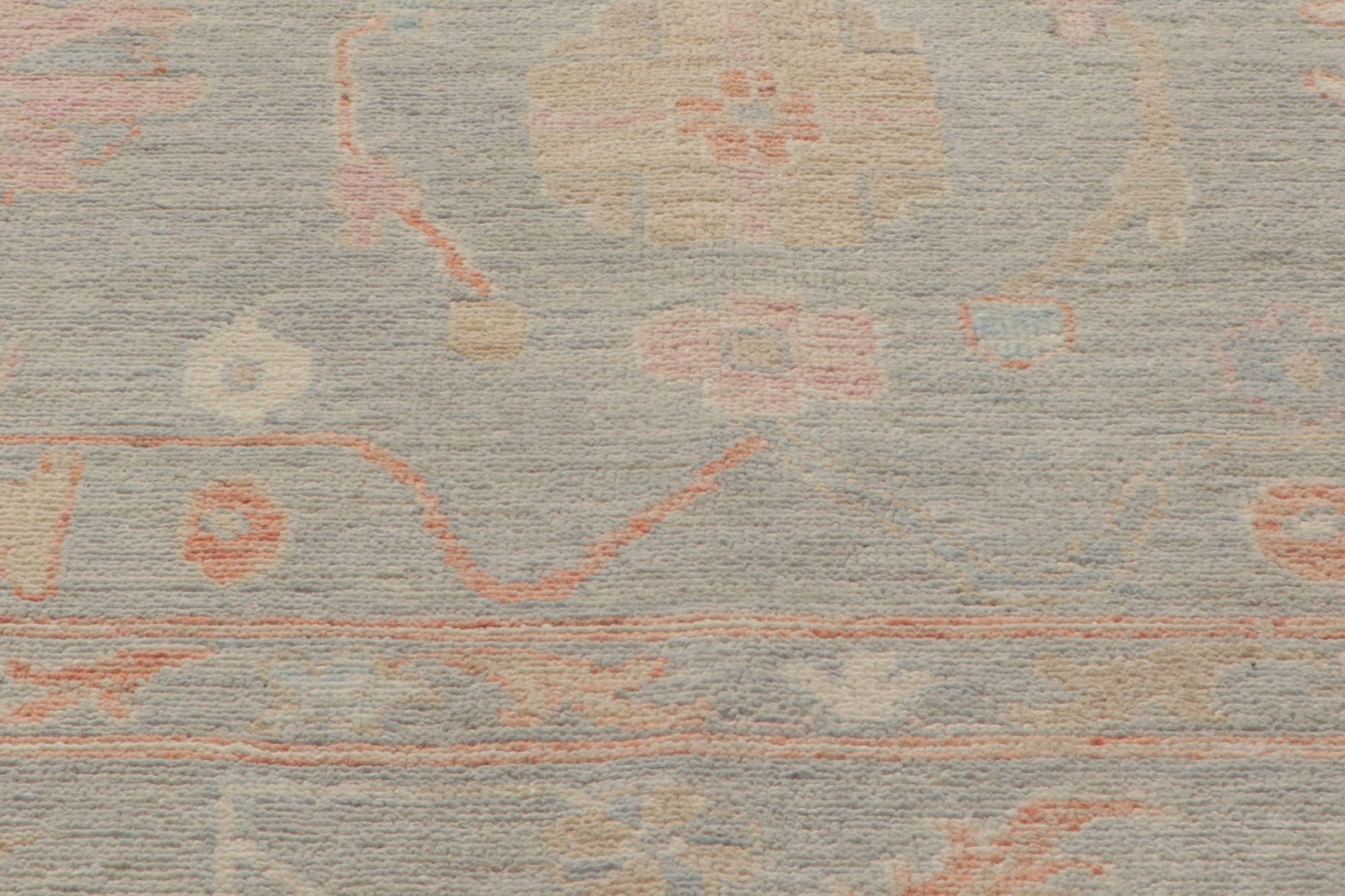 9 x 12 Vintage-Inspired Oushak Rug 80913