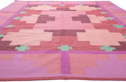 9 x 12 Swedish Inspired Kilim Rug 30963