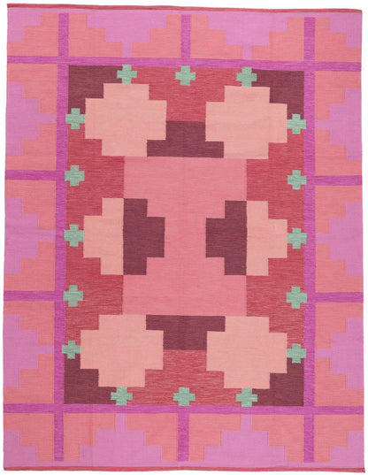 9 x 12 Swedish Inspired Kilim Rug 30963