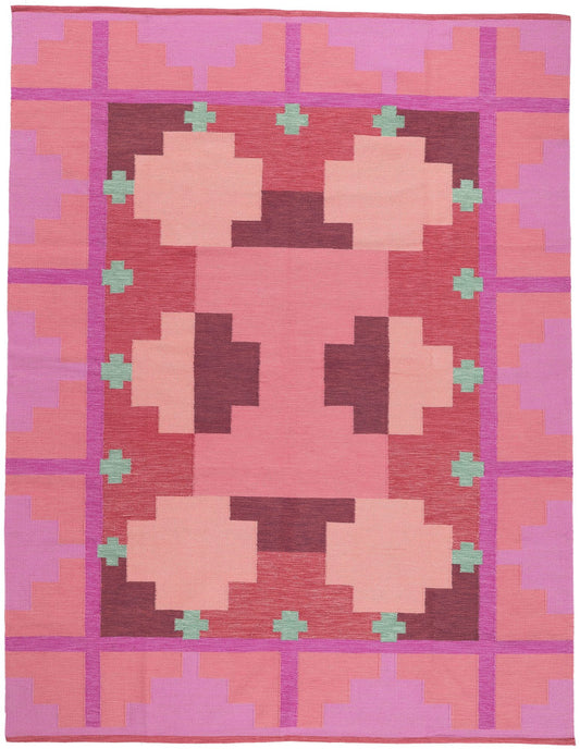 9 x 12 Swedish Inspired Kilim Rug 30963
