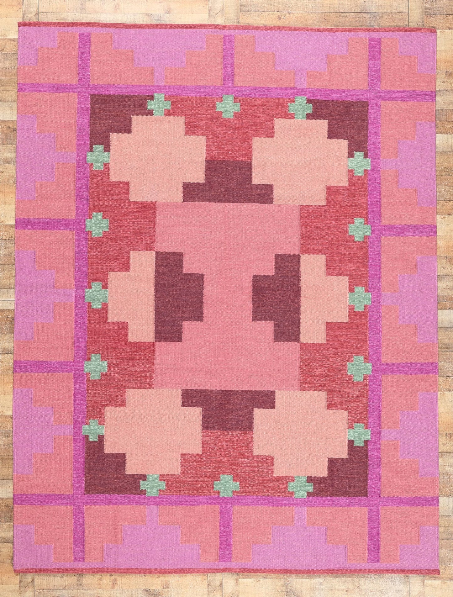 9 x 12 Swedish Inspired Kilim Rug 30963