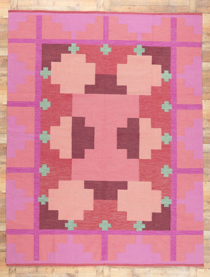 9 x 12 Swedish Inspired Kilim Rug 30963
