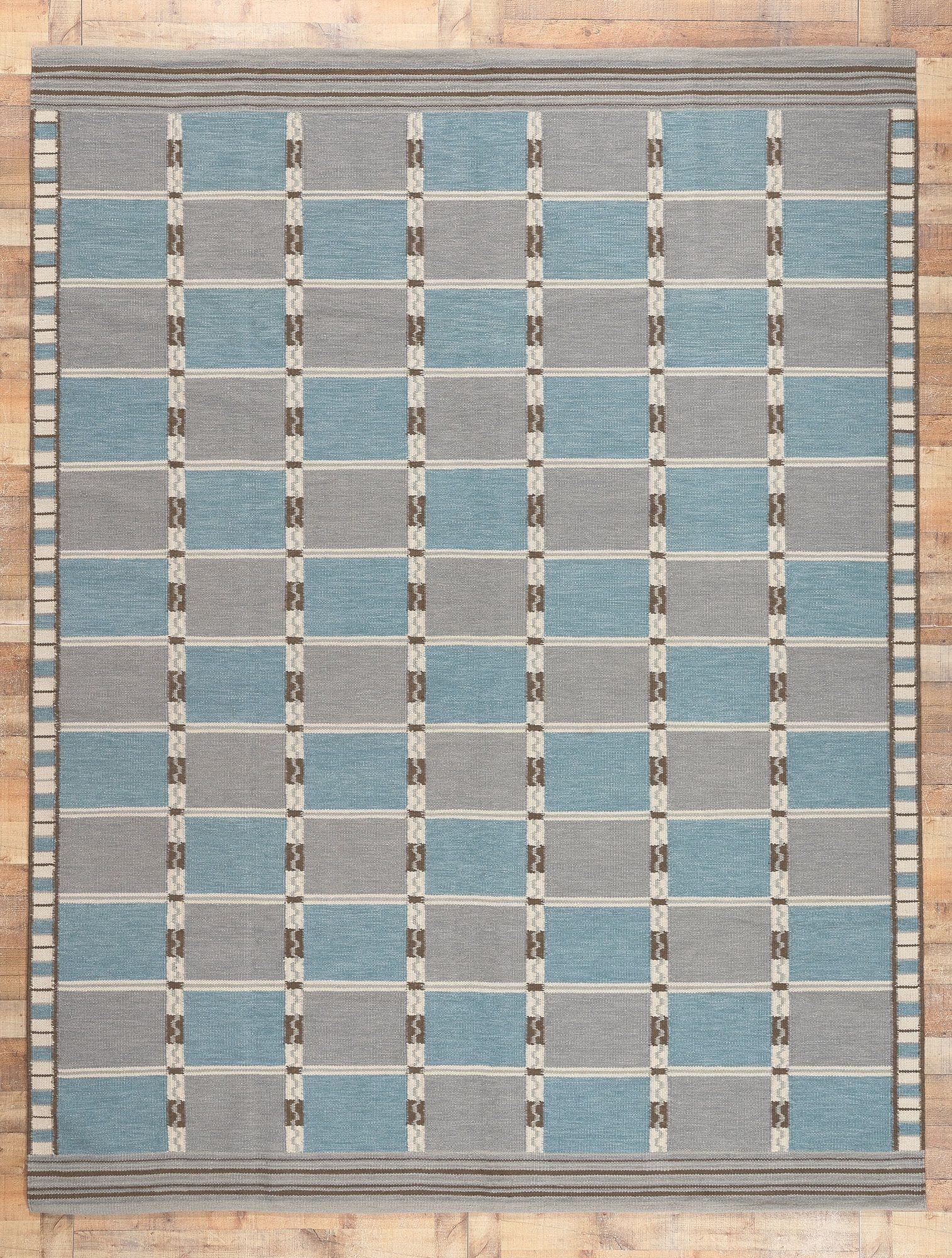 9 x 12 Swedish Inspired Kilim Rug 30936