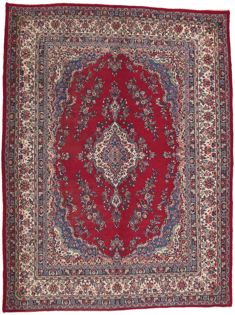 9 x 12 Vintage Persian Hamadan Rug 74988